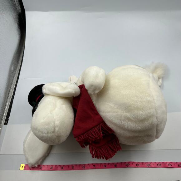 Walt Disney World Plush Eeyore Christmas Stuffed Animal - White 14” Winnie Pooh - Picture 4 of 10